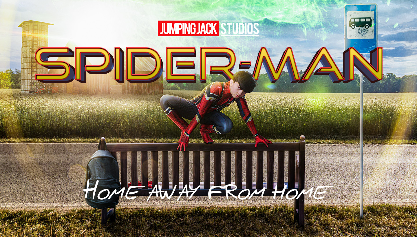 This is a thumbnail of the movie poster for the latest Spider-Man fan film, Home Away From Home